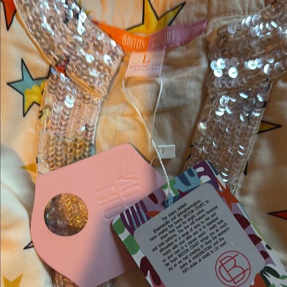 Briton Court “Luna” Mini Dress NWT - LG - Picture 6 of 9